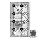 Creative Grids 2-1/2 Inch x 4-1/2 Inch Quilt Ruler by Rachel Cross  |  Bound in Stitches Quilt Shop, Sauk Rapids, MN Fabric Store