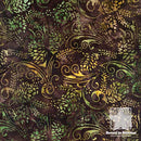 Forest Floor Tonga B5043 Forest quilting fabric by Wing and A Prayer Designs for Timeless Treasures  |  Bound in Stitches Quilt Shop, Sauk Rapids, MN Fabric Store