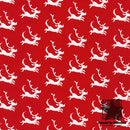 How the Grinch Stole Christmas Reindeer Max ADE-20281-3 Red by Robert Kaufman Fabrics Dr. Seuss