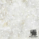 All Minnesota Shop Hop Snowflake Scroll SH189-001 Neutral Snow quilting fabric by Island Batik  |  Bound in Stitches Quilt Shop, Sauk Rapids, MN Fabric Store