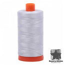 Aurifil Mako 50wt Cotton 1422 yd. (1300 m) spool - 2600 Dove