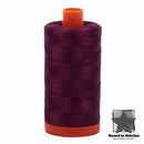 Aurifil Mako 50wt Cotton 1422 yd. (1300 m) spool - 4030 Plum