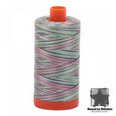 Aurifil Mako 50wt Cotton 1422 yd. (1300 m) spool - 3817 Variegated Marrakesh