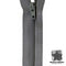 Grey Kitty 14" Zipper #ATK-308Z by Atkinson Designs  |  Bound in Stitches