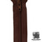 Chocolate Syrup 14" Zipper #ATK-312Z by Atkinson Designs  |  Bound in Stitches