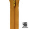 Yukon Gold 14" Zipper #ATK-321Z by Atkinson Designs  |  Bound in Stitches