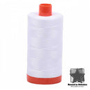 Aurifil 50 wt. Cotton Thread - White  |  Bound in Stitches
