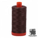 Aurifil Mako 50wt Cotton 1422 yd. (1300 m) spool - 1140 Bark