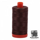 Aurifil Mako 50wt Cotton 1422 yd. (1300 m) spool - 1285 Medium Bark