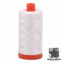 Aurifil Mako 50wt Cotton 1422 yd. (1300 m) spool - 2026 Chalk