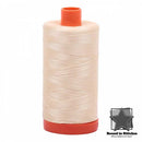 Aurifil Mako 50wt Cotton 1422 yd. (1300 m) spool - 2123 Butter