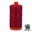 Aurifil Mako 50wt Cotton 1422 yd. (1300 m) spool - 2260 Red Wine