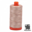 Aurifil Mako 50wt Cotton 1422 yd. (1300 m) spool - 2314 Beige