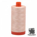 Aurifil Mako 50wt Cotton 1422 yd. (1300 m) spool - 2315 Pale Flesh