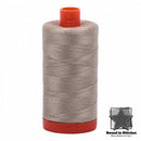 Aurifil Mako 50wt Cotton 1422 yd. (1300 m) spool - 2324 Stone