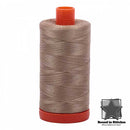 Aurifil Mako 50wt Cotton 1422 yd. (1300 m) spool - 2325 Linen