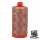 Aurifil Mako 50wt Cotton 1422 yd. (1300 m) spool - 2340 Cafe au Lait
