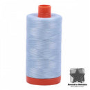 Aurifil Mako 50wt Cotton 1422 yd. (1300 m) spool - 2710 Light Robins Egg