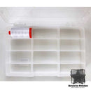 Aurifil Storage Case with 1 Spool White Thread  |  Bound in Stitches