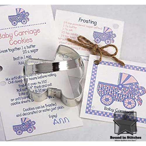 Ann Clark Baby Carriage Tin Cookie Cutter