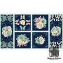 Blissful Fabric Panel by Wilmington Prints  |  Bound in Stitches
