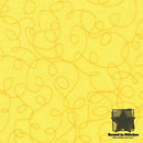 Moda Bungle Jungle - Yellow Scribbles by Tim & Beck