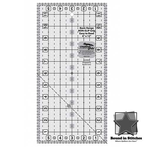 Creative Grids Quilt Ruler 3-1/2in Square 