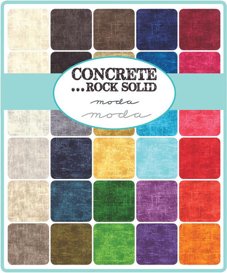 Concrete Charm Pack by Moda  |  Bound in Stitches