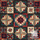Forest Floor Quilt Kit by Wing and A Prayer Designs for Timeless Treasures Fabrics  |  Bound in Stitches