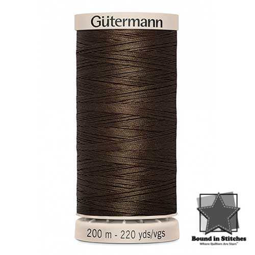 Gutermann Quilting Thread 220yd Chocolate