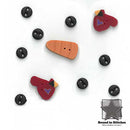 Peek Out My Window Leftie Button Pack