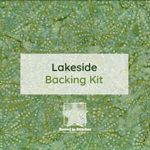 Lakeside BOM Backing Kit by Wilmington Prints  |  Bound in Stitches