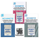 Schmetz Machine Needles Trio  - Universal, Microtex and Quilting Needles  |  Bound in Stitches
