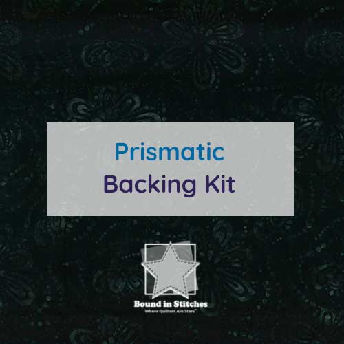 Prismatic Backing Kit  |  Bound in Stitches