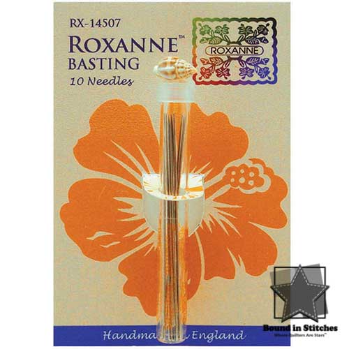 Roxanne Basting Needles by Colonial Needle Company  |  Bound in Stitches