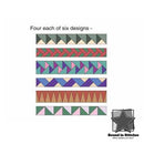 Simply Strips Placemats | Cindi Edgerton