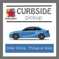 Curbside Pickup at Bound in Stitches