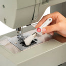 Example using the Lint Brush - Angled Edge