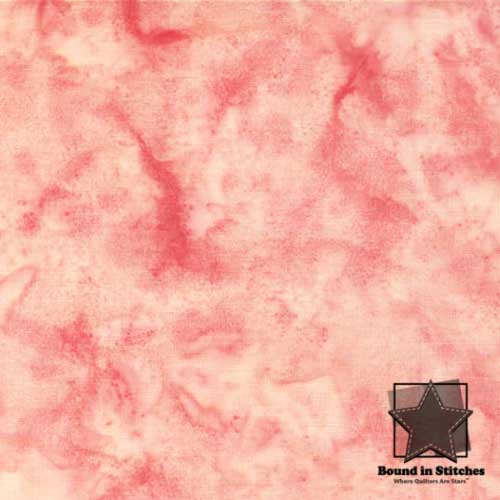 Bali Batik Watercolors 1895-391 Blush quilting fabric by Hoffman Fabrics  |  Bound in Stitches Quilt Shop, Sauk Rapid, MN Fabric Store