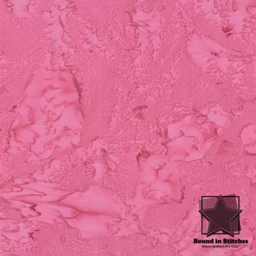 Bali Batik Watercolors 1895-557 Azalea quilting fabric by Hoffman Fabrics  |  Bound in Stitches Quilt Shop, Sauk Rapids, MN Fabric Store