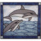 Stained Glass Dolphins by Designs by Edna  |  Bound in Stitches