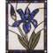 Stained Glass Iris by Designs by Edna  |  Bound in Stitches