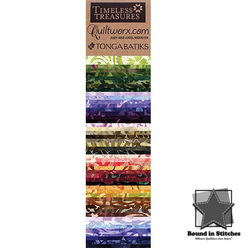 Quiltworks Apple Cider Tonga Strips quilting fabric by Judy & Judel Niemeyer for Timeless Treasures Fabrics  | Bound in Stitches Quilt Shop, Sauk Rapids, MN Fabric Store