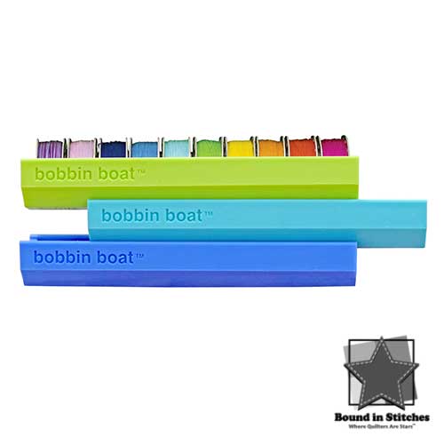 Bobbin Boat™ sewing machine bobbin storage
