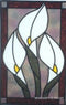 Stained Glass Calla Lilies by Designs by Edna  |  Bound in Stitches