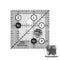 Creative Grids 2-1/2 Inch Square Quilt Ruler CGR2 by Rachel Cross  |  Bound in Stitches Quilt Shop, Sauk Rapids, MN Fabric Store