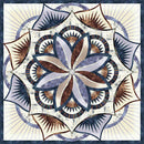 Honey and Lavender Quilt Kit designed by Quiltworx using Hoffman Fabrics  |  Bound in Stitches Quilt Shop, Sauk Rapids, MN Fabric Store