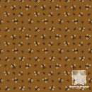 Mercantile Flannels F171113 Sweet Flower Gold quilting fabric by Pam Buda for Marcus Fabrics  |  Bound in Stitches