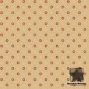 Mercantile Flannels F171118 Gridwork Tan quilting fabric by Pam Buda for Marcus Fabrics