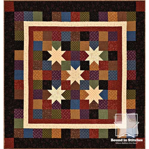 Mercantile Stars pattern by Pam Buda of Heartspun Quilts